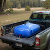 VEVOR Water Storage Bladder, 87.2 Gal Collapsible Water Storage Bag, Wear-Resistant 1000D PVC Soft Waters Bag, Leakproof Camping Tank Containers for Garden Irrigation RV Emergency Use, Blue