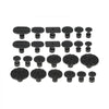 VEVOR 56 PCS Dent Removal Kit, Paintless Dent Repair Kit with Golden Lifter, Bridge Puller, Car Dent Puller with Puller Tabs, Hot Glue Gun for Auto Body Dents, Hail Damage, Door Ding
