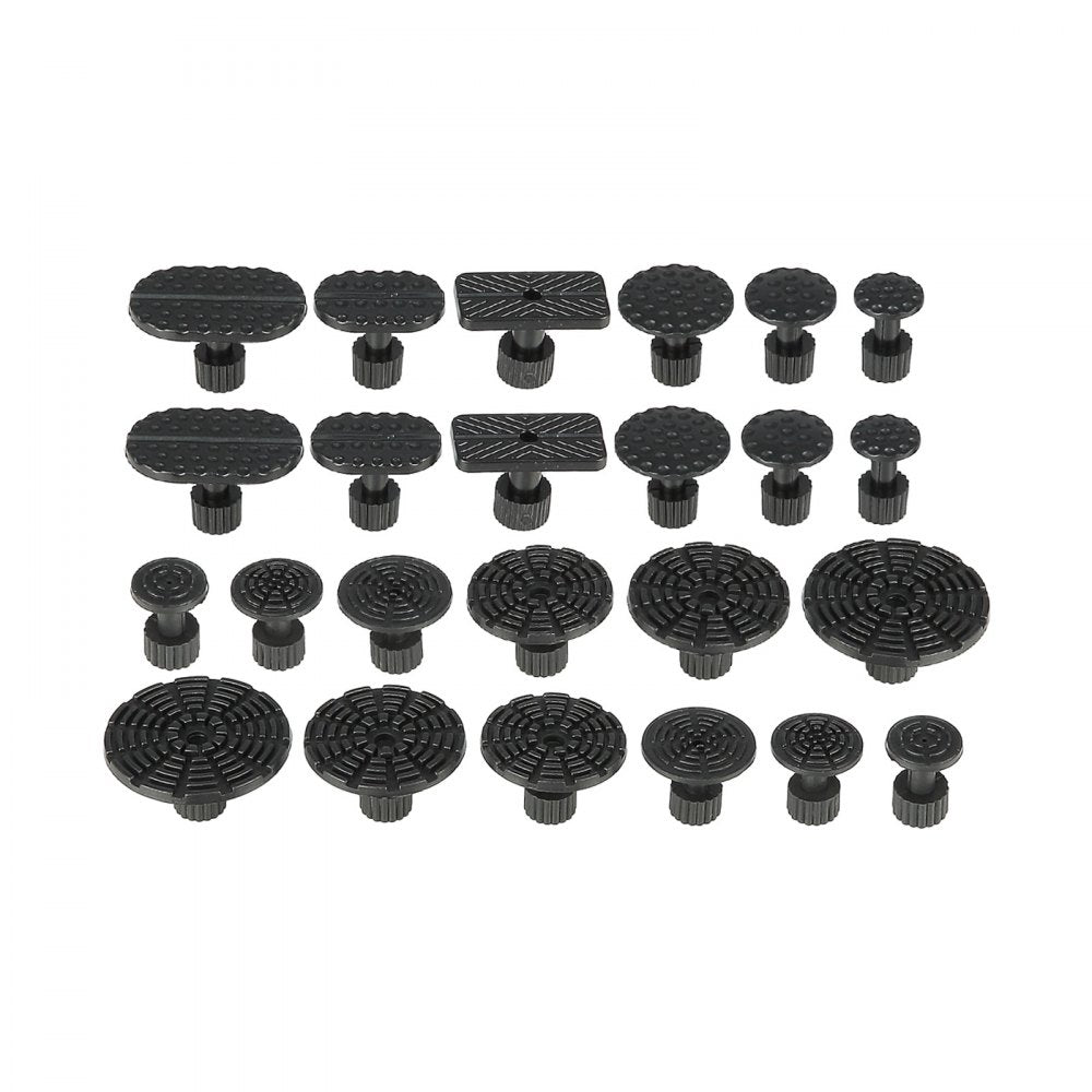 VEVOR 56 PCS Dent Removal Kit, Paintless Dent Repair Kit with Golden Lifter, Bridge Puller, Car Dent Puller with Puller Tabs, Hot Glue Gun for Auto Body Dents, Hail Damage, Door Ding