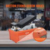VEVOR Air Hydraulic Pump, 10,000 PSI 1/2 Gal Reservoir, NPT 3/8" Oil Outlet, NPT 1/4" Inlet, 6.6 ft Pipe, Foot Actuated Hydraulic Pump Air Treadle for Auto Body Frame Machines and Pulling Post, Orange