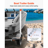 VEVOR Boat Trailer Guide, 40″ with LED Light Trailer Guide Poles, 2PCS High-Hardness Steel Trailer Guide-Ons, Trailer Guides with PVC Pipes, for Ski Boat, Fishing Boat or Sailboat Trailer