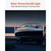 VEVOR Boat Trailer Guide, 40″ with LED Light Trailer Guide Poles, 2PCS High-Hardness Steel Trailer Guide-Ons, Trailer Guides with PVC Pipes, for Ski Boat, Fishing Boat or Sailboat Trailer