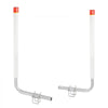 VEVOR Boat Trailer Guide, 40″ with LED Light Trailer Guide Poles, 2PCS High-Hardness Steel Trailer Guide-Ons, Trailer Guides with PVC Pipes, for Ski Boat, Fishing Boat or Sailboat Trailer