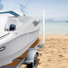 VEVOR Boat Trailer Guide, 60″ Adjustable Design Trailer Guide Poles, 2PCS High-Hardness Steel Trailer Guide-Ons, Trailer Guides with PVC Pipes, for Ski Boat, Fishing Boat or Sailboat Trailer