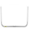 VEVOR Boat Trailer Guide-on, 22\", 2PCS Steel Trailer Post Guide ons, with White PVC Tube Covers, Complete Mounting Accessories Included, for Ski Boat, Fishing Boat or Sailboat Trailer