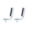 VEVOR Boat Trailer Guides, 18.5 in/20.5 in Height Adjustable Trailers Guide, 2PCS Thickened High-Duty Steel Trailer Guide-Ons with Smooth Roller Guidance, for V-Hull Boats, Small to Mid-Size Boats