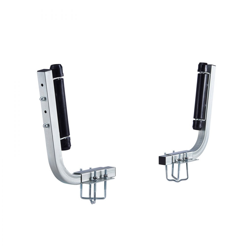 VEVOR Boat Trailer Guides, 18.5 in/20.5 in Height Adjustable Trailers Guide, 2PCS Thickened High-Duty Steel Trailer Guide-Ons with Smooth Roller Guidance, for V-Hull Boats, Small to Mid-Size Boats