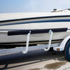 VEVOR Boat Trailer Guides, 16.7 in/18.7 in Height Adjustable Trailers Guide, 2PCS Thickened Steel Trailer Guide-Ons with Thick Support Pads, Fits L-Beam, Box or C-Channel Bunk-Style Pontoon Trailers