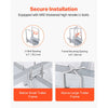 VEVOR Boat Trailer Guide, 2PCS Adjustable Short Bunk Guide-Ons, Hardened Steel Trailer Guide Poles with Soft Cushion, Heavy Duty Roller Guide Design, for Ski Boat, Fishing Boat or Sailboat Trailer
