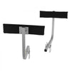 VEVOR Boat Trailer Guide, 2PCS Adjustable Short Bunk Guide-Ons, Hardened Steel Trailer Guide Poles with Soft Cushion, Heavy Duty Roller Guide Design, for Ski Boat, Fishing Boat or Sailboat Trailer
