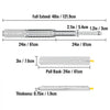 VEVOR Heavy Duty Drawer Slides 24\" Length, Locking Drawer Slides 500lbs Load Capacity Long Full Extension Drawer Slide 1 Pair Side Mount Ball Bearing Drawer Glides Push to Open Drawer Runners Rail