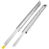VEVOR Heavy Duty Drawer Slides 2PCS Drawer Slides 36" Locking Drawer Slides 250LBS Capacity Heavy Duty Slides Three Section Full Extension Drawer Slide Cold-Rolled Steel Industrial Drawer Slides