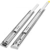 VEVOR Heavy Duty Drawer Slides 2PCS Drawer Slides 36" Locking Drawer Slides 250LBS Capacity Heavy Duty Slides Three Section Full Extension Drawer Slide Cold-Rolled Steel Industrial Drawer Slides