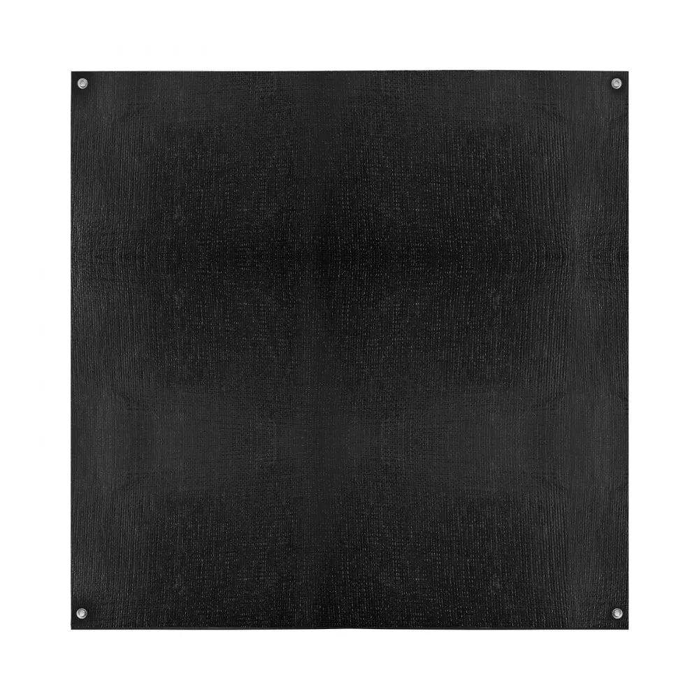 VEVOR 20 x 20 ft Pond Liner, 14 Mil Thickness, 3-Layer Reinforced PE Fish Koi Pond Liner for Outdoor Ponds, with Hemmed Edge and 4 Metal Buttonholes, for Water Garden, Waterfall, and Fountains, Black