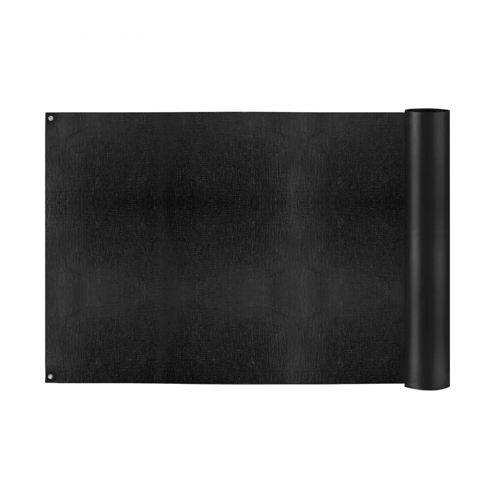VEVOR 20 x 25 ft Pond Liner, 14 Mil Thickness, 3-Layer Reinforced PE Fish Koi Pond Liner for Outdoor Ponds, with Hemmed Edge and 4 Metal Buttonholes, for Water Garden, Waterfall, and Fountains, Black