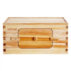 VEVOR Bee Hive Deep Box Starter Kit, 100% Beeswax Coated Natural Fir Wood, Langstroth Beehive Kit with 10 Frames and Foundations, Transparent Acrylic Bee Windows for Beginners and Pro Beekeepers