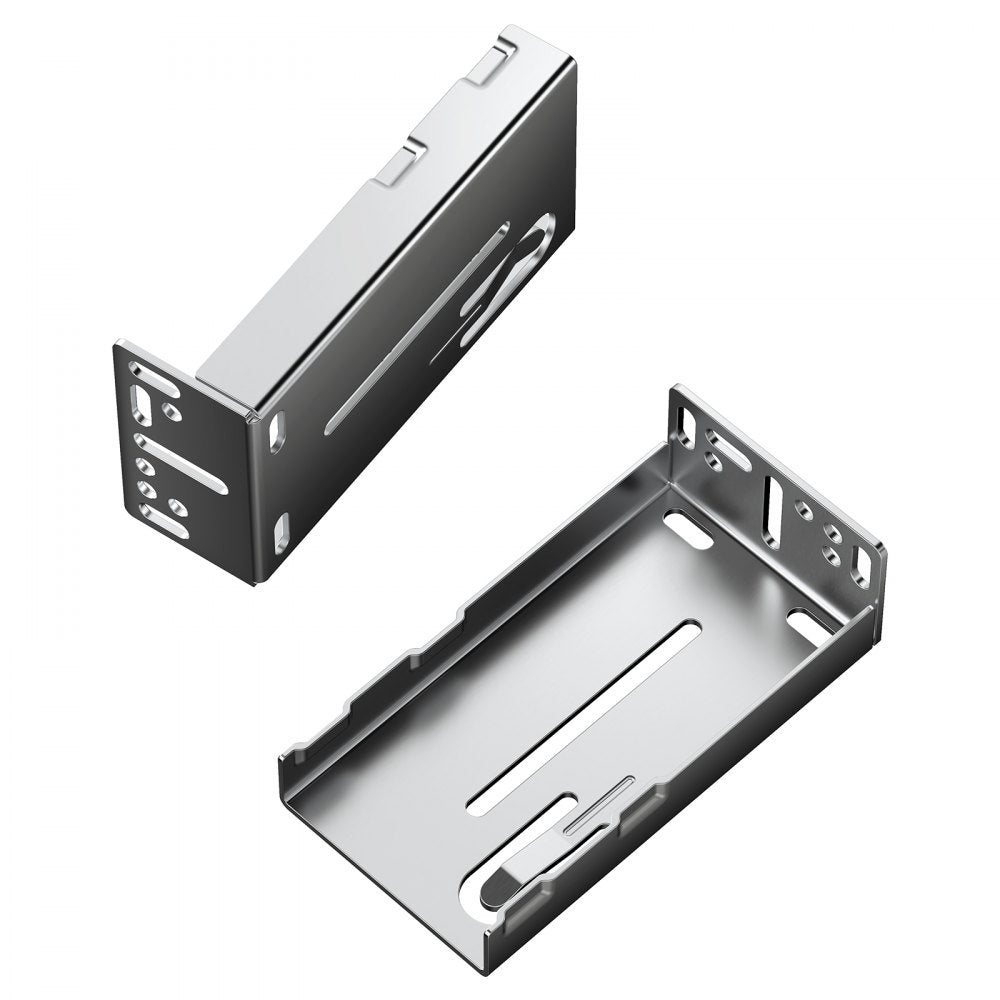 VEVOR Drawer Slides Brackets, 10 Pairs Drawer Rails for 100 LBS Side Mount Ball Bearing Rail, Heavy Duty Cabinet Drawer Bracket for Dresser Drawer Track Runners, Kitchen Replacement Part for DIY