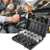 VEVOR 27 PCS Pull and Press Sleeve Kit, Steel Bush Bearing Removal and Installation Set, Bush Removal Insertion Sleeve Tools with Carrying Case, Multi-Vehicle Compatibility for LCV and HGV Engines