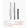 VEVOR Pool Cue, 1 Piece Jump Break Cue, 58 inch & 19.5 oz Break Cues Pool Stick, Breaks Stick with Carbon Fiber Shaft & Maple Cues Butt, Heavy Hitter Breaks Jump Billiard Cue for Adult, Home, Office