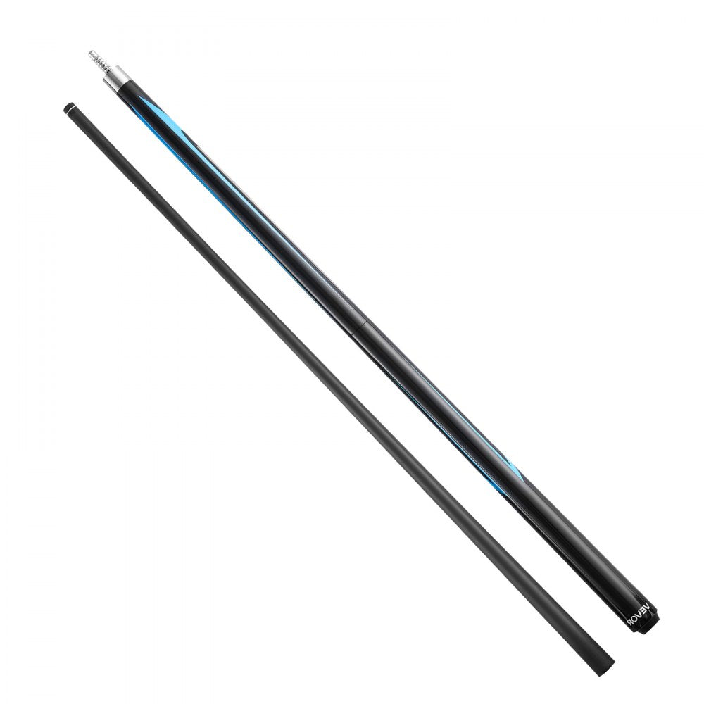 VEVOR Pool Cue, 1 Piece Jump Break Cue, 58 inch & 19.5 oz Break Cues Pool Stick, Breaks Stick with Carbon Fiber Shaft & Maple Cues Butt, Heavy Hitter Breaks Jump Billiard Cue for Adult, Home, Office