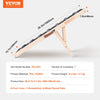 VEVOR Dog Ramp, Folding Pet Ramp for Bed, Adjustable Dog Ramp for Small, Large, Old Dogs & Cats, Wooden Pet Ramp with 39.3" Long Ramp, Adjustable from 15" to 22", Suitable for Couch, Sofa, Car