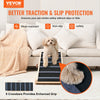 VEVOR Dog Ramp, Folding Pet Ramp for Bed, Adjustable Dog Ramp for Small, Large, Old Dogs & Cats, Wooden Pet Ramp with 41.3" Long Ramp, Adjustable from 13.77" to 25.59", Suitable for Couch, Sofa, Car