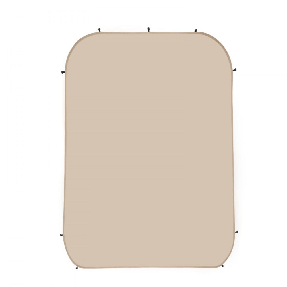 VEVOR Sun Shade Sail Canopy Covers, Fit for 10 x 9.2 ft Screen House Tent, Sun Protection, 5.51 x 4.23 ft 300D Oxford Silver-Coated Fabric, Pack of 3 (Not Include Tent), for Outdoor Activities, Beige