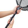 VEVOR Fishing Net, Foldable Landing Nets with Telescopic Handle, Portable Lightweight and Stronger 6063 Aluminum Fish Gear, Soft Silicone Fish-Friendly Mesh, for Kayak, Boat, Bank, Pond, Gifts for Men