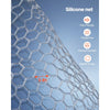 VEVOR Fishing Net, Foldable Landing Nets with Telescopic Handle and Built in Length Scale, Lightweight and Stronger 6063 Aluminum Fish Gear, Soft Silicone Mesh, Holds up to 30 lbs, for Kayak Boat Bank
