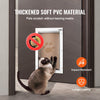 VEVOR Pet Door Replacement Flap, Compatible with VEVOR Flap Pet Doors, Measures 13.63" x 23.62" Longer Lasting, Weather-proof, Thickened PVC Dog Door Replacement Flap with Long Magnetic Strip (XL)