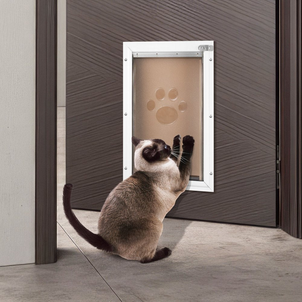 VEVOR Pet Door Replacement Flap, Compatible with VEVOR Flap Pet Doors, Measures 13.63" x 23.62" Longer Lasting, Weather-proof, Thickened PVC Dog Door Replacement Flap with Long Magnetic Strip (XL)