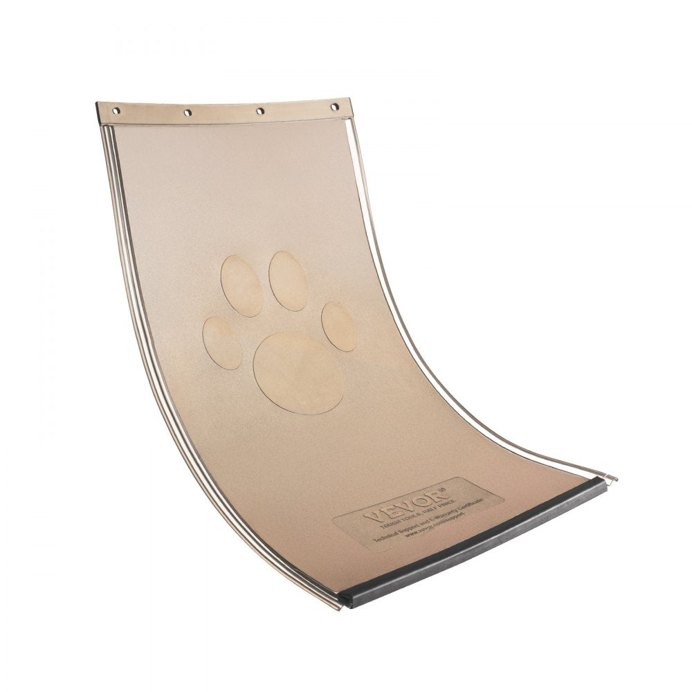 VEVOR Pet Door Replacement Flap, Compatible with VEVOR Flap Pet Doors, Measures 13.63" x 23.62" Longer Lasting, Weather-proof, Thickened PVC Dog Door Replacement Flap with Long Magnetic Strip (XL)