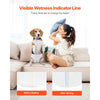 VEVOR Disposable Dog Diapers, Super Absorbent Female Dog Diapers, 360° Leak-Proof Female Doggy Pet Diaper with Wetness Indicator for Heat Period, Training, Incontinence - S, 144 Count (2 Packs of 72)