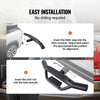 VEVOR Hitch Step for 2 Inch Receiver, Strong Steel Construction with 350 LBS Load Capacity, Rear Bumper Guard Protector with Pin Lock, Universal Fit for Truck, SUV, Pickup, Trailer