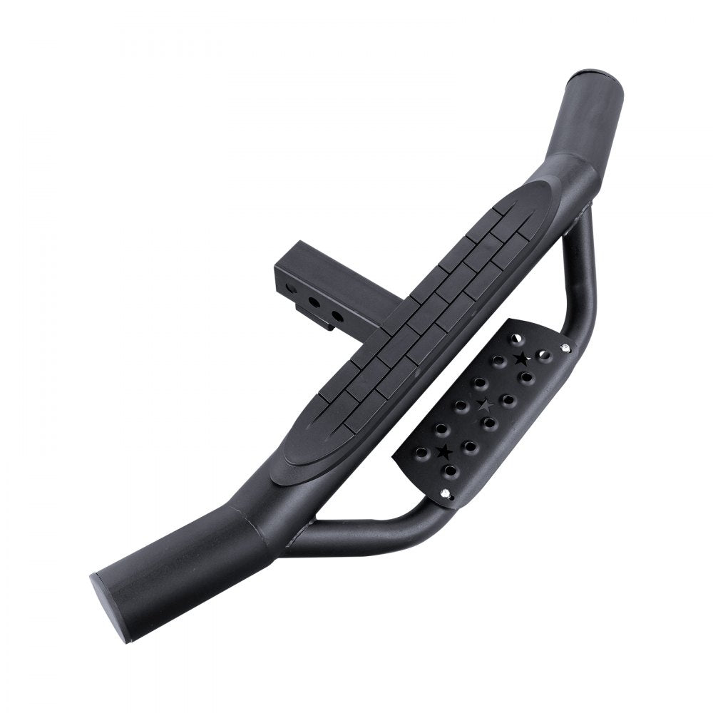 VEVOR Hitch Step for 2 Inch Receiver, Strong Steel Construction with 350 LBS Load Capacity, Rear Bumper Guard Protector with Pin Lock, Universal Fit for Truck, SUV, Pickup, Trailer