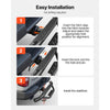 VEVOR Hitch Step for 2 Inch Receiver, Universal Rear Bumper Guard Protector with 350 LBS Load Capacity, Strong Mild Steel Construction with Pin Kit and Stabilizer, Fit for Truck, SUV, Pickup, Trailer