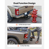 VEVOR Hitch Step for 2 Inch Receiver, Universal Rear Bumper Guard Protector with 350 LBS Load Capacity, Wide & Non-Slip Tow Hitch Step with Pin Kit and Stabilizer, Fit for Pickup, Trailer, Truck, SUV