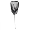 VEVOR Fishing Net, Foldable Landing Nets with Telescopic Handle, Portable Lightweight Carbon Fiber Long Fish Gear, Nylon Covered PVC, Durable and Fish-friendly, for Kayak Boat Bank Pond, Gifts for Men