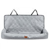VEVOR Dog Car Seat, Waterproof Dog Booster Seat for Car, Pet Car Seat with Clip-On Safety Leash, PP Cotton Filling, Dog Car Bed for Medium & Large Dog up to 100 lbs, Gray