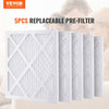VEVOR Protective Pre Filters, 5 Pack, 15.75'' x 15.75'' Air Filter Replacement, High-efficient Stage 1 Filters Compatible w/ BlueDri & VEVOR Scrubber, Air Purifiers, Water Damage Restoration Equipment
