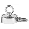 VEVOR Magnet Fishing Kit, 1000 LBS/454 Kg Double-Sided Pulling Force Strong Magnet Fishing Kit, Rare Earth Neodymium Magnetic Fishing Kit Includes Grappling Hook, Heavy Duty Rope, Gloves and Eyebolt
