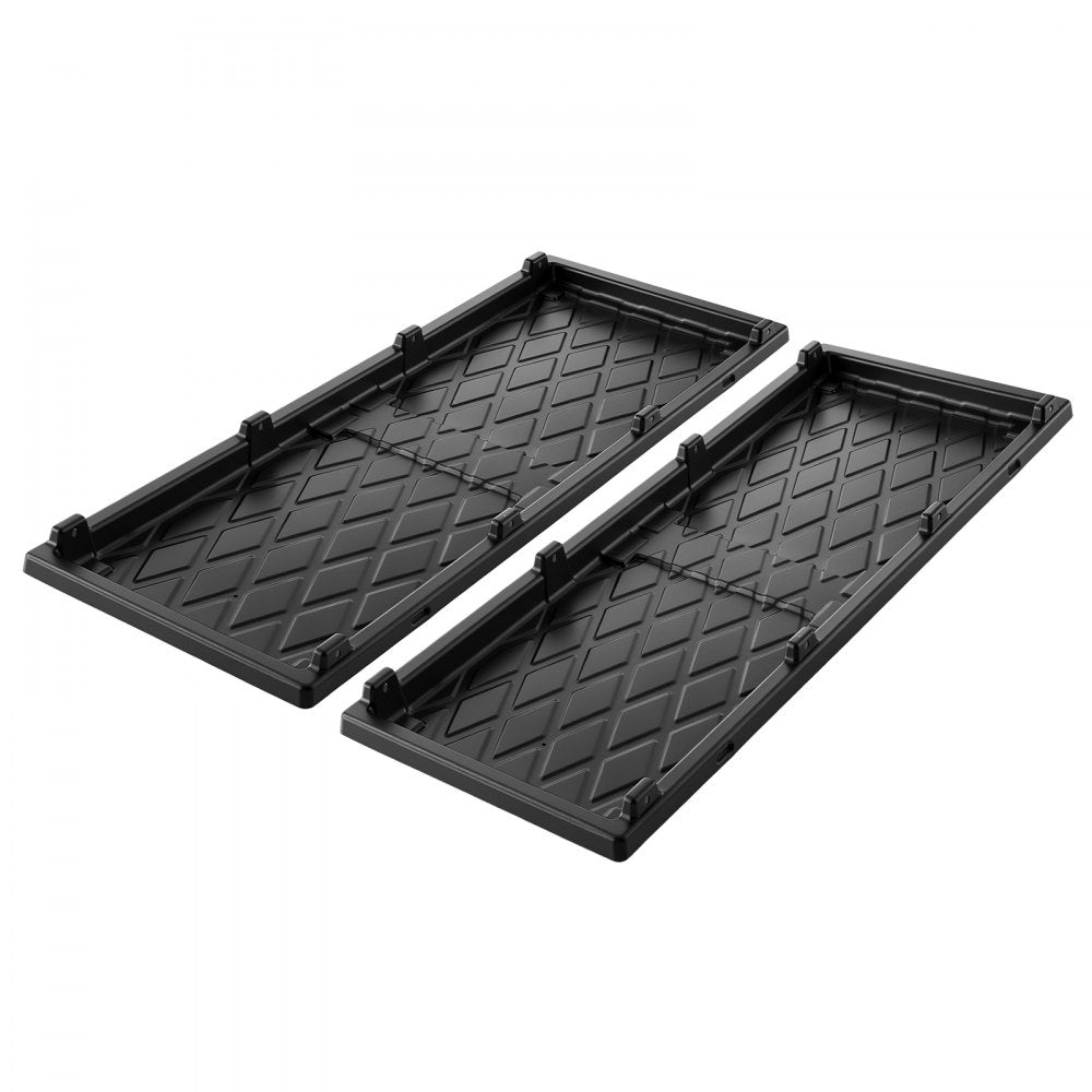 VEVOR Slide-Out Truck Bed Cargo Tray 500 lbs Capacity Fits 5'&Shorter Beds, Heavy-Duty Bed Slide, for Mid-Size Pickup Trucks, Durable HDPE Material, Easy Tailgate Access, Sliding Storage Organizer