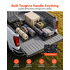 VEVOR Slide-Out Truck Bed Cargo Tray 500 lbs Capacity Fits 5'7" Beds&Longer, Heavy-Duty Bed Slide, for Full-Size Pickup Trucks, Durable HDPE Material, Easy Tailgate Access, Sliding Storage Organizer