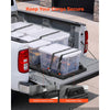 VEVOR Slide-Out Truck Bed Cargo Tray 500 lbs Capacity Fits 5'7" Beds&Longer, Heavy-Duty Bed Slide, for Full-Size Pickup Trucks, Durable HDPE Material, Easy Tailgate Access, Sliding Storage Organizer