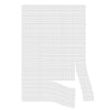 VEVOR Magnetic Window Screen,  58.27 x 39.17 inch PVC and Fiberglass Mesh, White Frames with Black Magnetic Strip and Wind Clips, No Drilling Easy Installation, Magnetic Screen for House Window