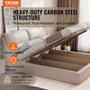 VEVOR Bed Lift, 59x79 in Compatible Bed Size 265 lbs Load Bearing, DIY Wall Bed Mechanical Hardware Kit Vertical Deluxe, Pneumatic Lever Heavy Duty Bed Support, Folding Wall Bed for Guestroom