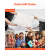 VEVOR 4-Piece Bed Sheet Set - Queen Size, 100% Brushed Microfiber Bedding Set with 2 Pillowcases, 1 Flat Sheet & 1 Fitted Sheet, Breathable & Wrinkle-Resistant Luxury Bed Sheets with 16" Deep Pocket