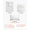 VEVOR 4-Piece Bed Sheet Set - Queen Size, 100% Brushed Microfiber Bedding Set with 2 Pillowcases, 1 Flat Sheet & 1 Fitted Sheet, Breathable & Wrinkle-Resistant Luxury Bed Sheets with 16" Deep Pocket