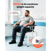 VEVOR Phlebotomy Chair 750LBS Capacity Blood Draw Medical Chair, Comfortable Blood Drawing Chairs with Adjustable Armrests, Soft Padded Seat, Easy-to-Clean PVC Leather for Hospitals Clinics