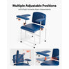 VEVOR Phlebotomy Chair 500LBS Capacity Blood Draw Medical Chair, Comfortable Blood Drawing Chairs with Adjustable Armrests, Soft Padded Seat, Easy-to-Clean PVC Leather for Hospitals Clinics